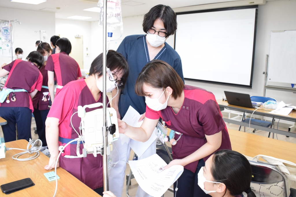 輸液ポンプの取り扱い