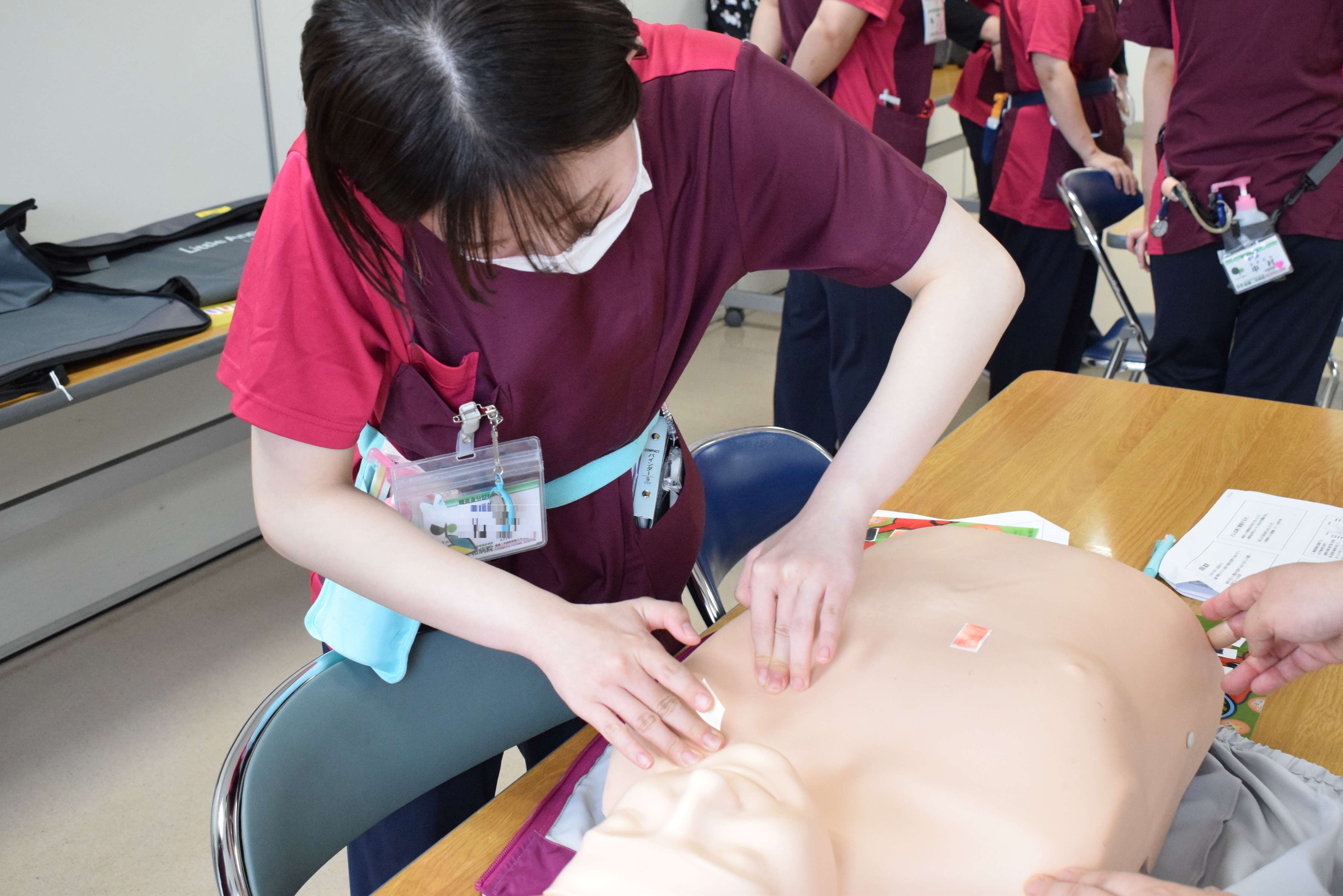 2025年度新人看護師研修⑨NST・心電図モニター・12誘導